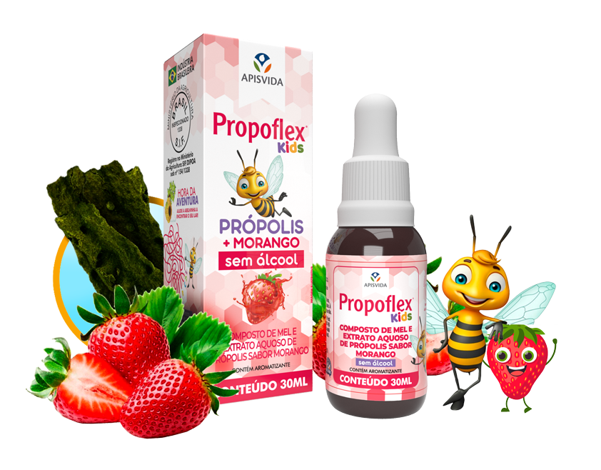 Xarope Propoflex Kids Sabor Tutti-Frutti 150ml Apisvida - Apis Vida